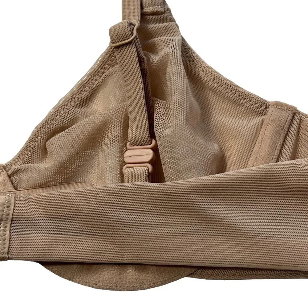 SKIMS Mesh Underwire Bra Convertible Clay 34A - Picture 6 of 9